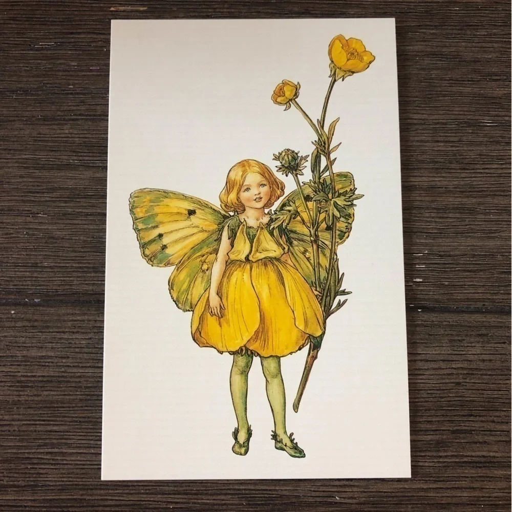 Garden Flower Fairies by: Cicely Mary Barker postcard set #2